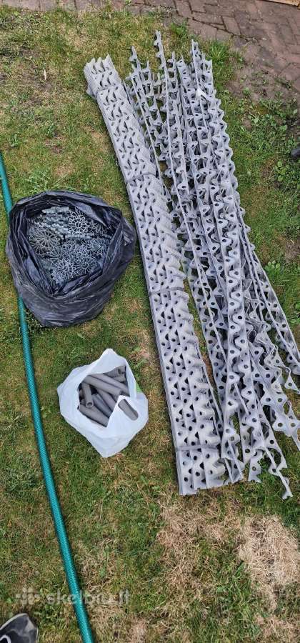 Plastikiniai profiliai betonavimui