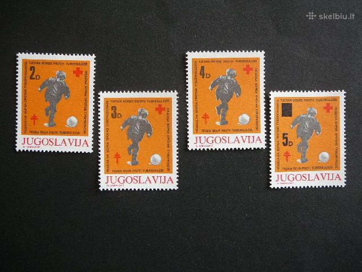 Raudonasis Kryzius Tbc Jugoslavija 1985 Mnh rdk66