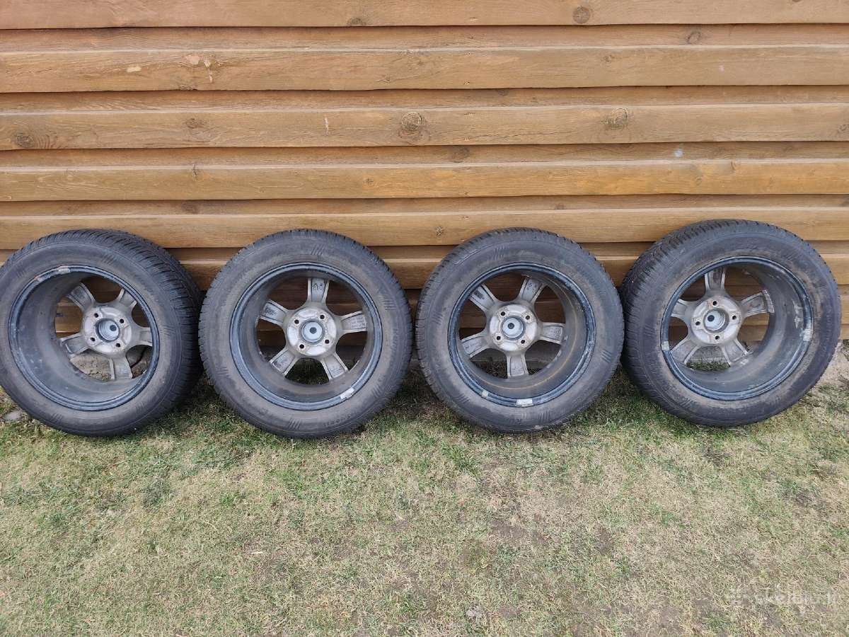 R15 ratlankiai su padangomis.4vnt 130e. - nuotraukos Nr. 2