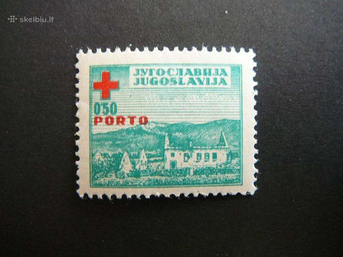 Raudonasis Kryzius Jugoslavija 1947 Mnh rdk69