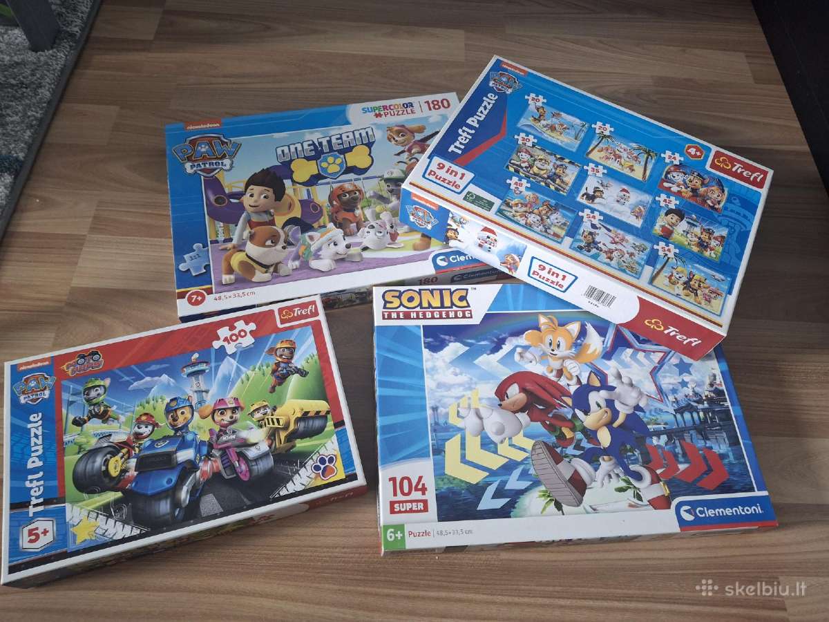 Parduodu Puzzles vaikiskas