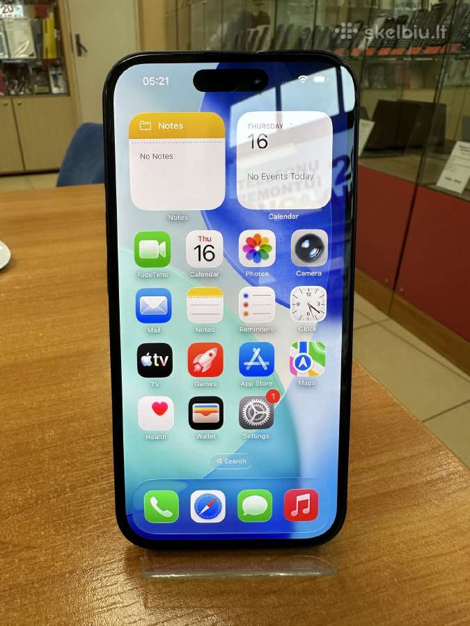 Apple iPhone 16 128 GB (Naudotas)