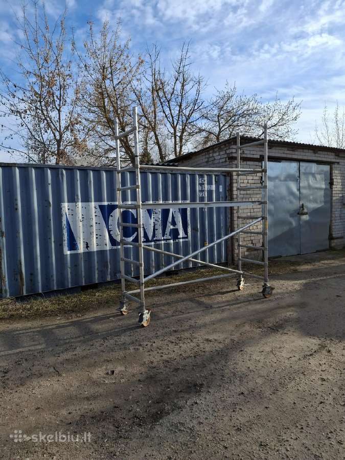 Pastolių, aliuminių bokštelių nuoma - nuotraukos Nr. 7