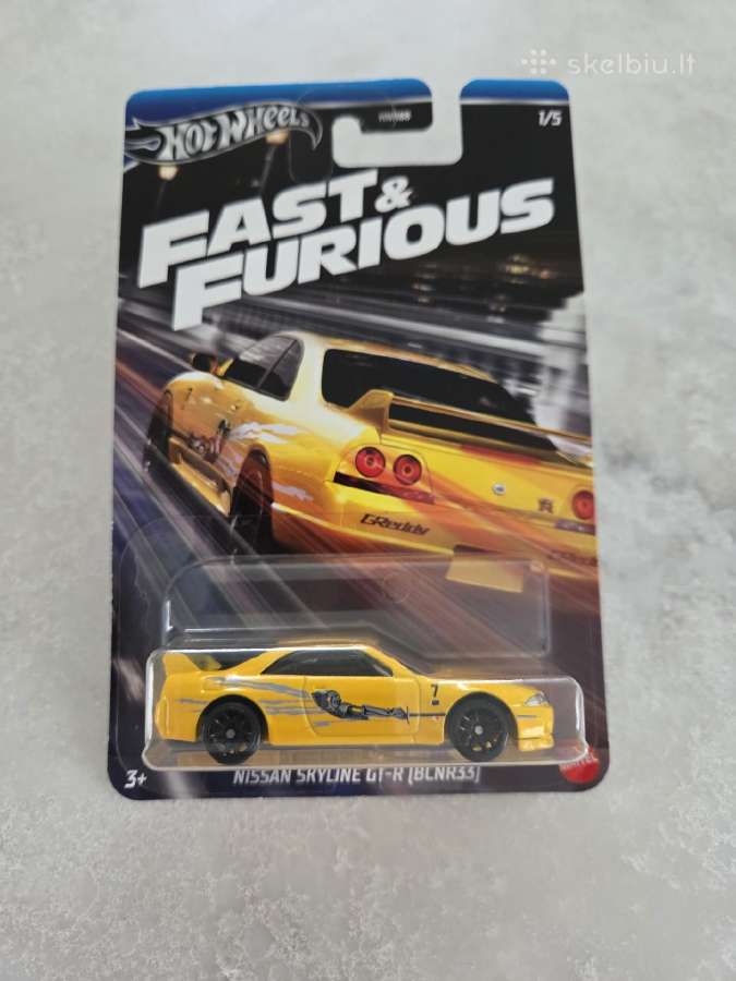 Hot Wheels Nissan Skyline GT-r (Bcnr33)