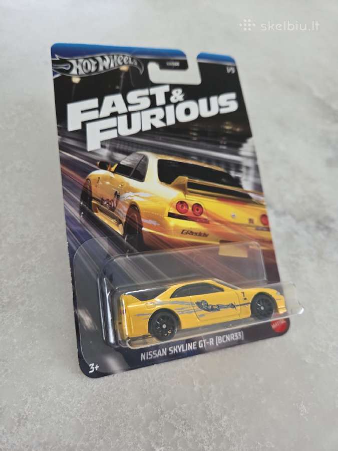 Hot Wheels Nissan Skyline GT-r (Bcnr33) - nuotraukos Nr. 2