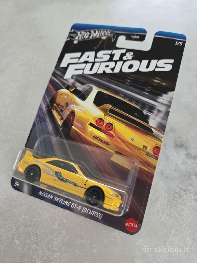Hot Wheels Nissan Skyline GT-r (Bcnr33) - nuotraukos Nr. 3