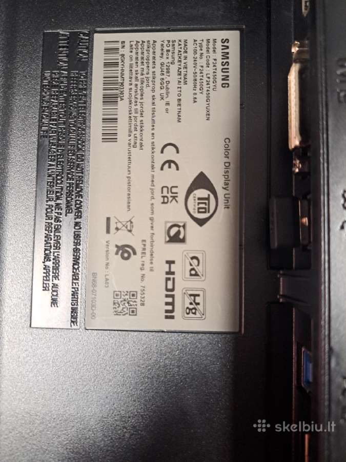 Monitoriai ir printers, biuro kėdės - nuotraukos Nr. 11