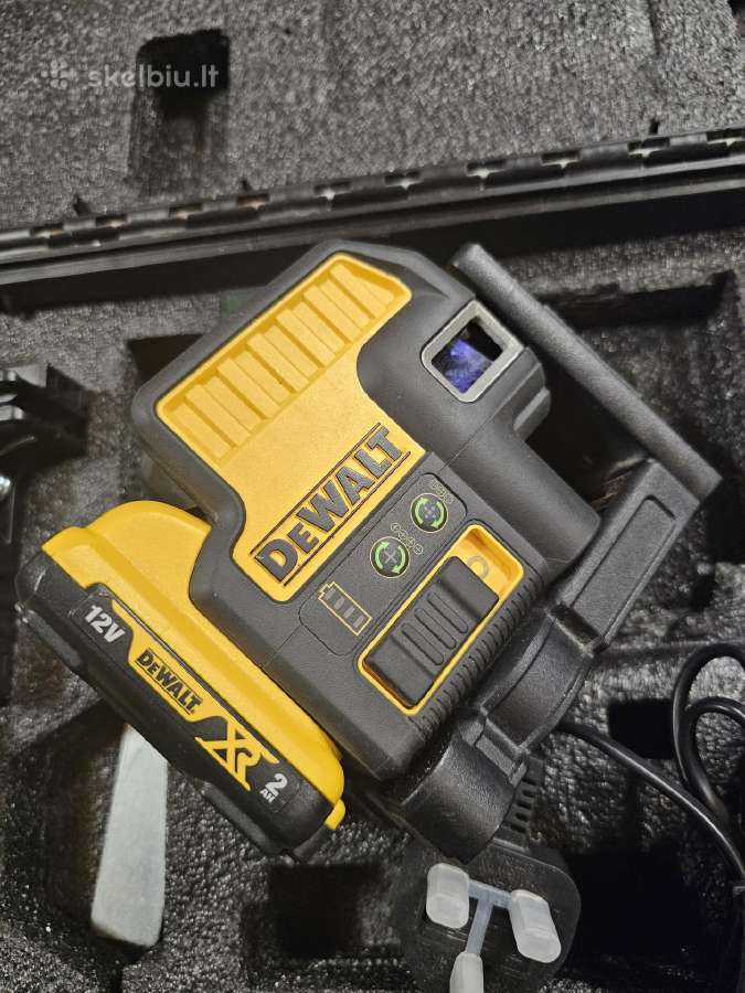 Dewalt 5 liniju ir taškų lazeris Dce0825d1 - nuotraukos Nr. 2