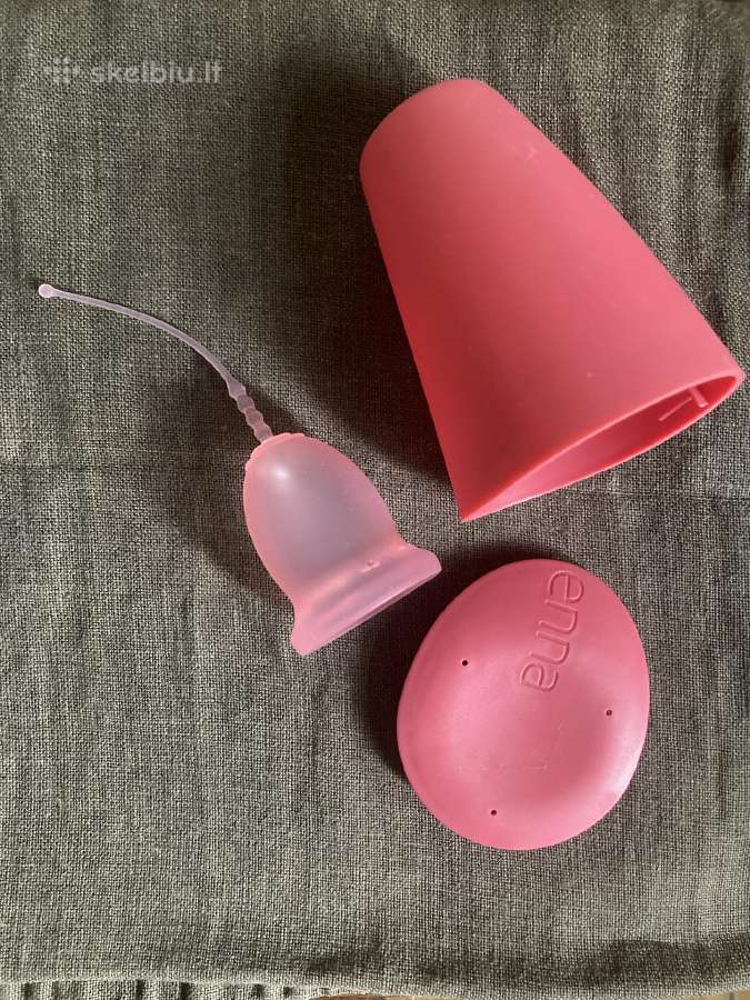 Nauja Enna menstruacinė taurelė s dydis - nuotraukos Nr. 3