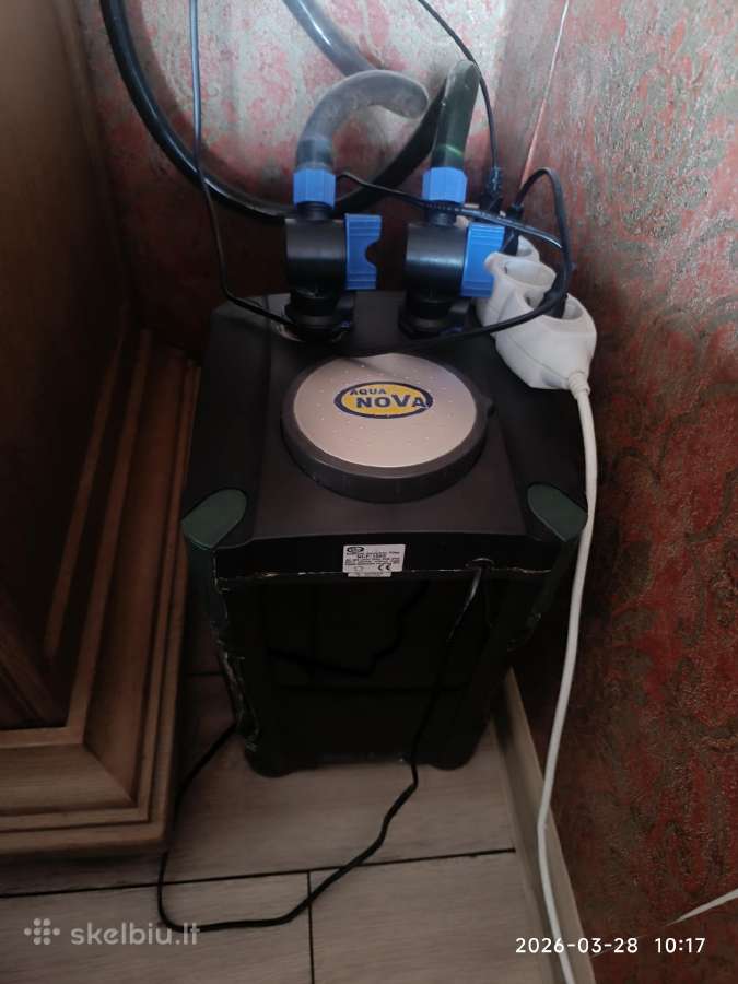 Parduodu akvariuma 400l su išoriniu filtrų 200€
