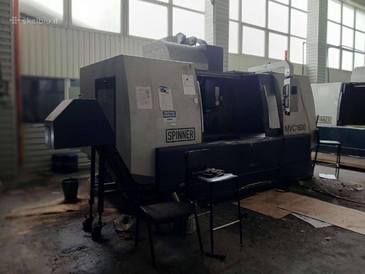 Apdirbimo centras Spinner Mvc 1600