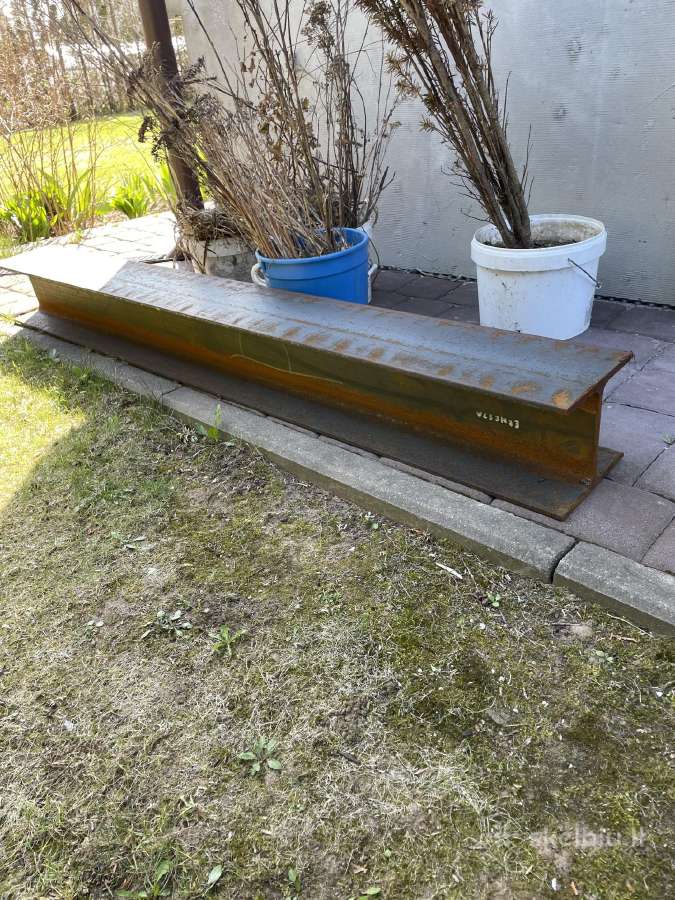 Plieninė I sija (dvuteisis) 1.91 m, ~200 mm - nuotraukos Nr. 5