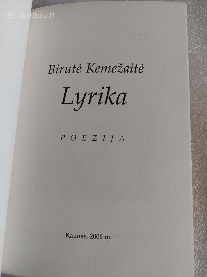Lyrika - nuotraukos Nr. 2