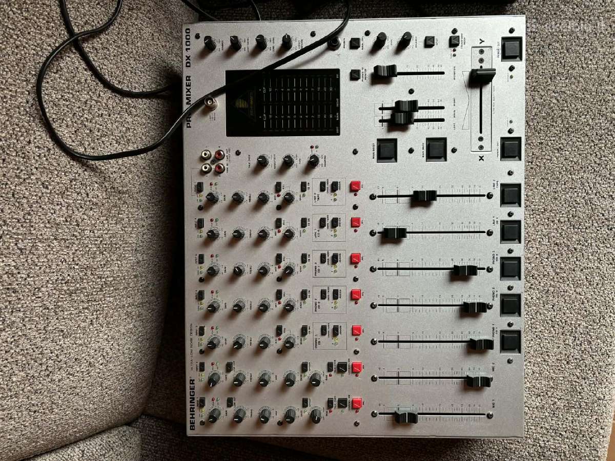 Parduodamas Behringer Dx1000 Mixeris - nuotraukos Nr. 4