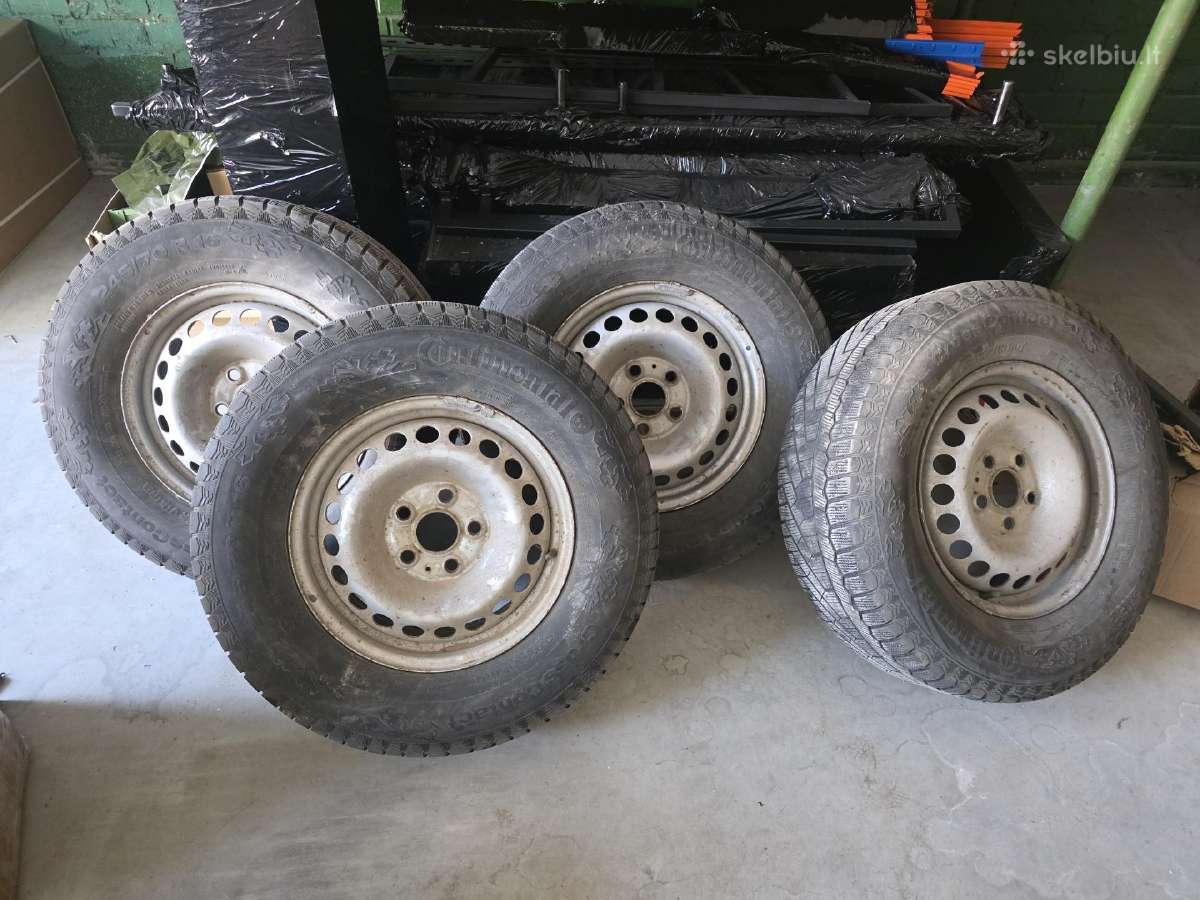 VW Amarok skardiniai ratlankiai R16