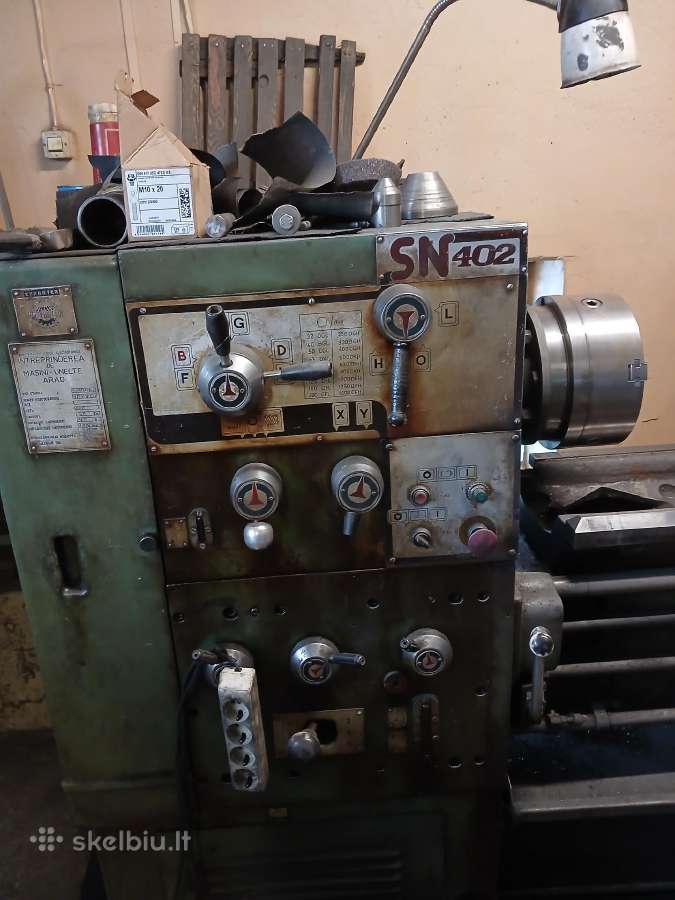 Tekinimo staklės Sn 402-1000p
