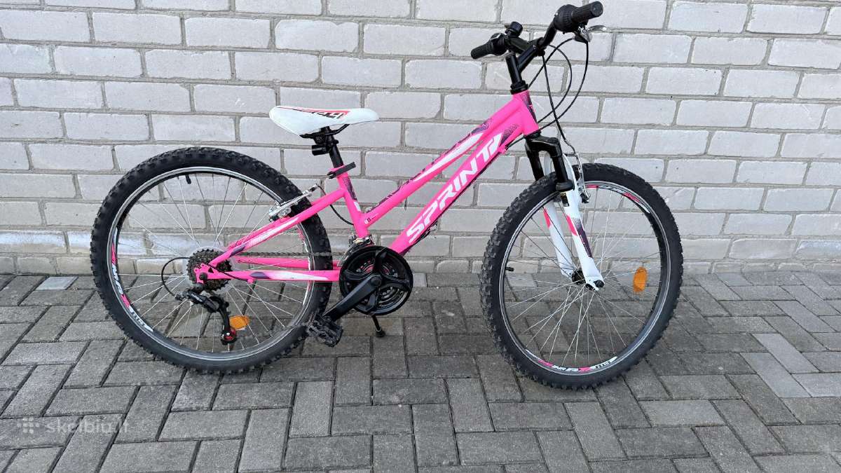 Dviratis Sprint Calypso 24" rožinis - nuotraukos Nr. 2