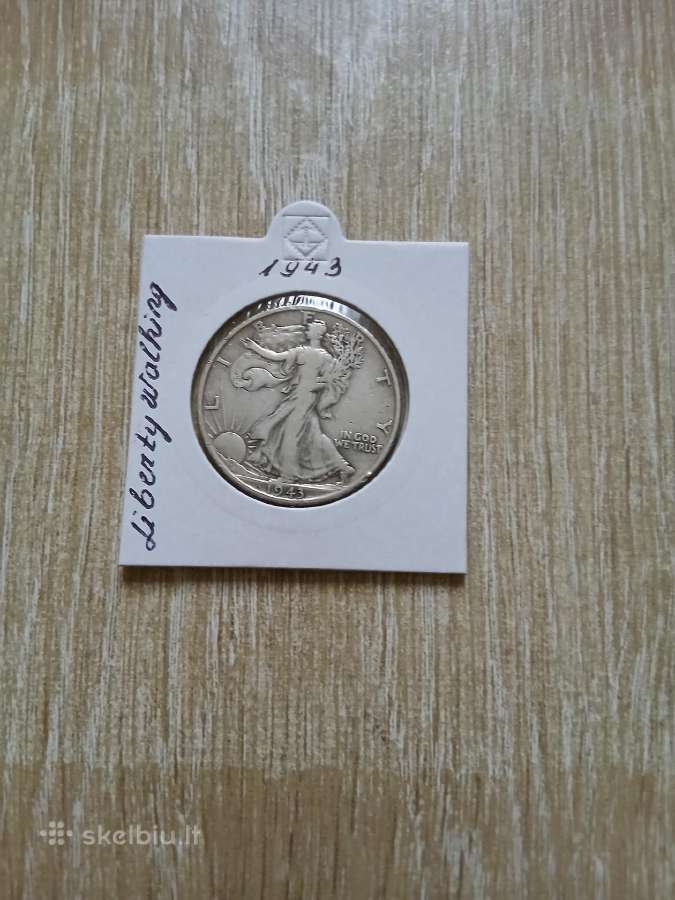 JAV 1943 1/2 doleris