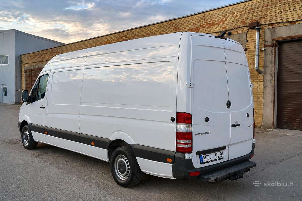 Mikroautobusų nuoma Vilniuje Mercedes Sprinter 40€ - nuotraukos Nr. 8