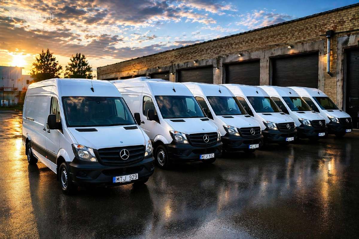 Mikroautobusų nuoma Vilniuje Mercedes Sprinter 40€ - nuotraukos Nr. 10