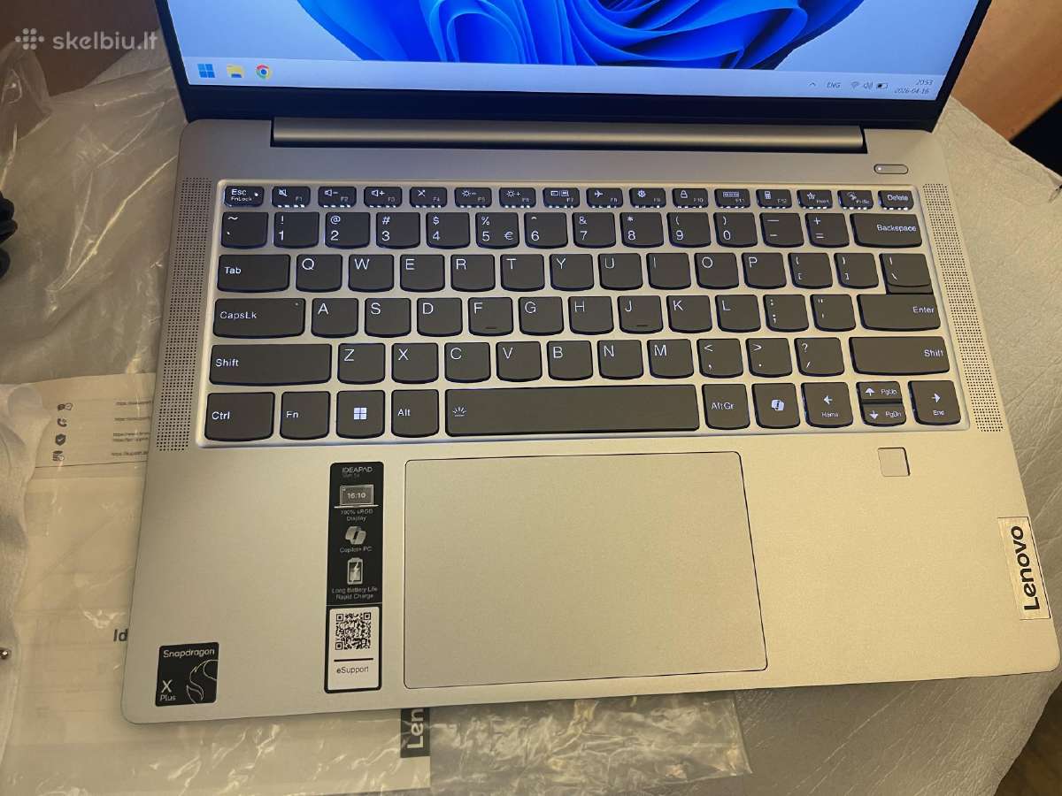 Lenovo Slim 5 14q8x9 32gb RAM 512gb SSD garantija - nuotraukos Nr. 2