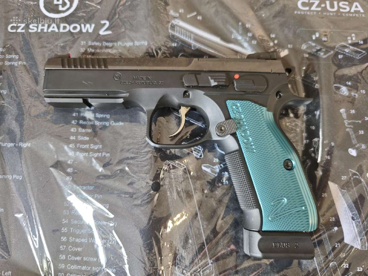 Pistoletas Cz Shadow 2 Black Or, 9x19 su priedais - nuotraukos Nr. 4