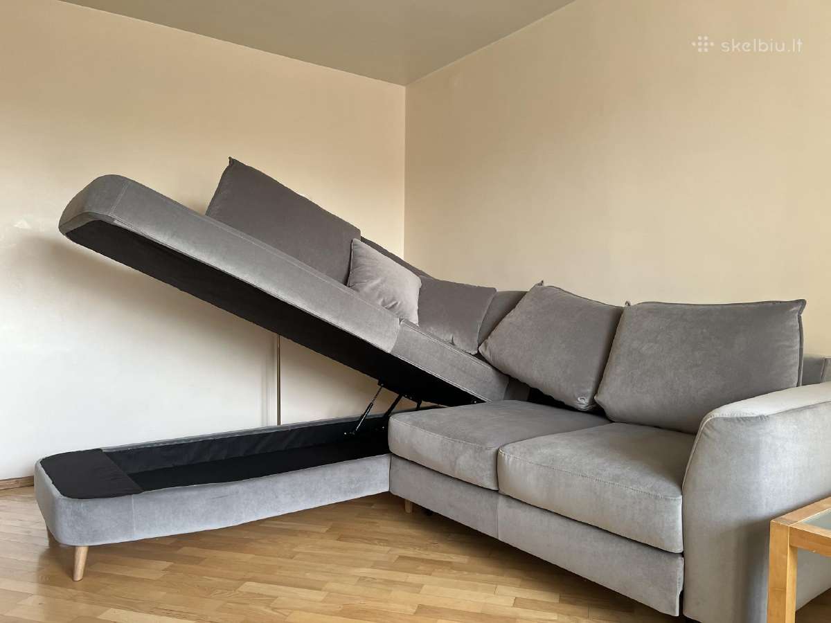 Nauja Sofa lova su patalynės dėže - nuotraukos Nr. 2