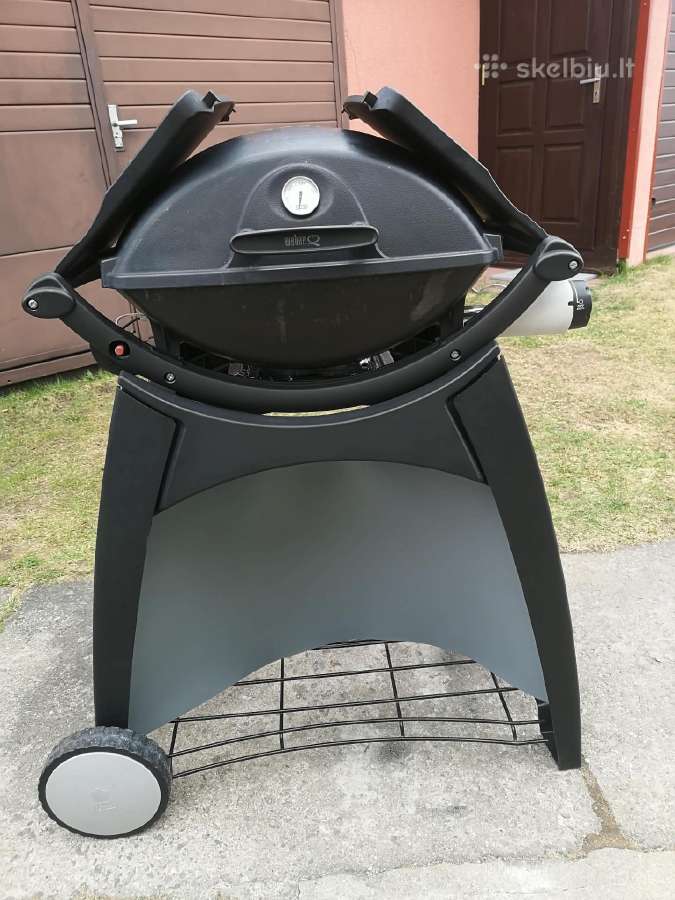 Kepsninė weber Q2000 su dujų balionu