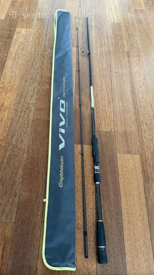 Japoniški spiningai:graphiteleader/gamakatsu ir kt - nuotraukos Nr. 10