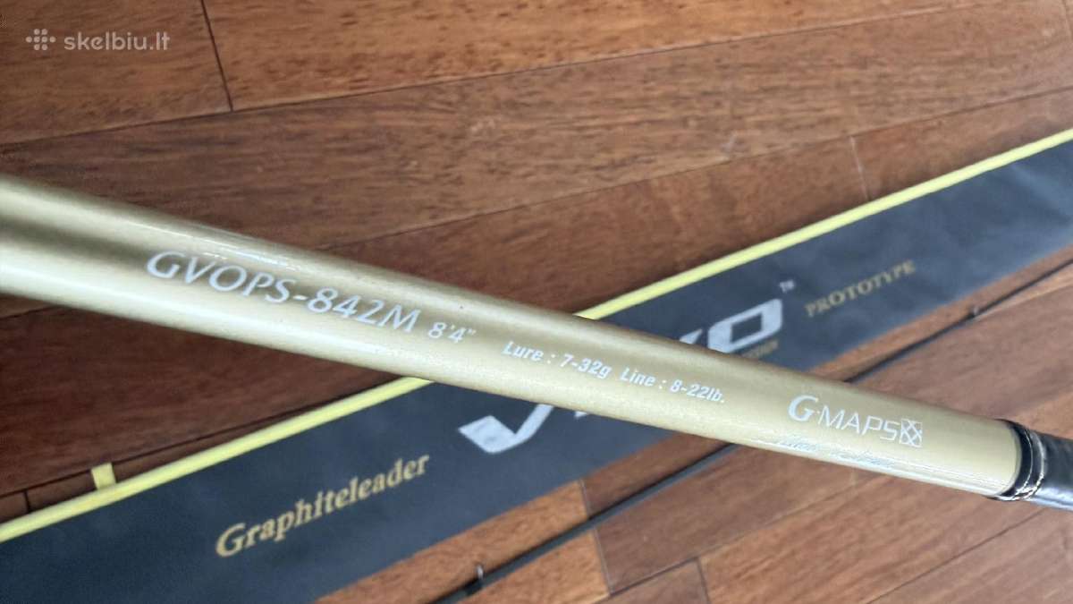 Japoniški spiningai:graphiteleader/gamakatsu ir kt - nuotraukos Nr. 12