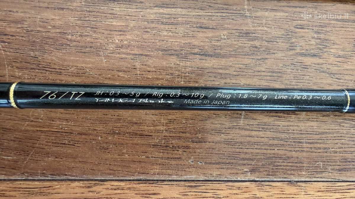 Japoniški spiningai:graphiteleader/gamakatsu ir kt - nuotraukos Nr. 16