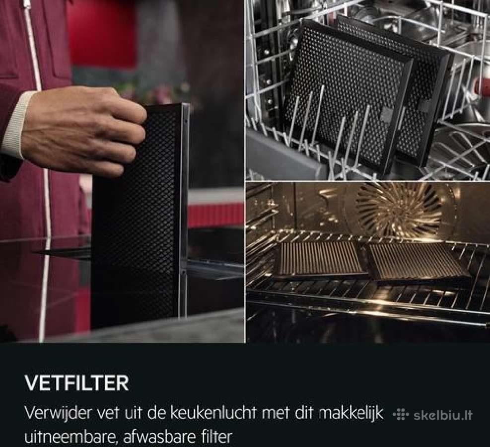 Aeg Nch84b03cb indukcinė su gartraukiu Nauja - nuotraukos Nr. 5