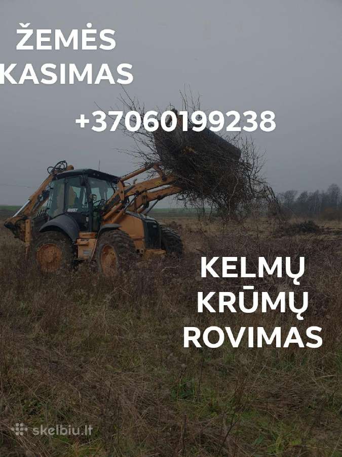 Medžių genėjimas.žemės frezavimas. Klaipedos.r - nuotraukos Nr. 2
