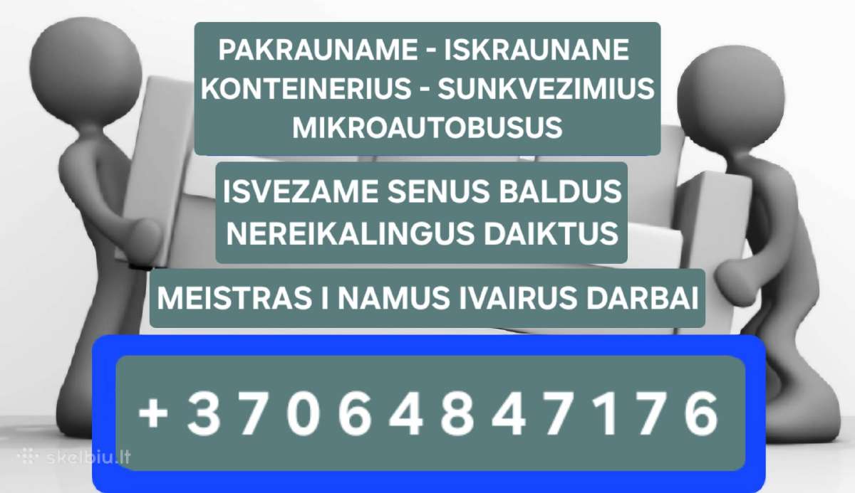 Kroviniu pervezimas Perkraustymas Kroveju pagalba - nuotraukos Nr. 2