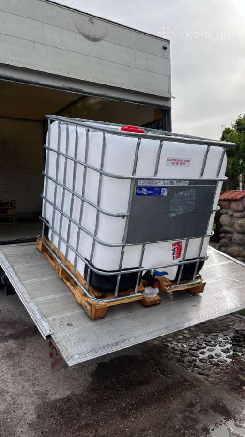 Vandens talpa 1000l ibc Marijampolėje