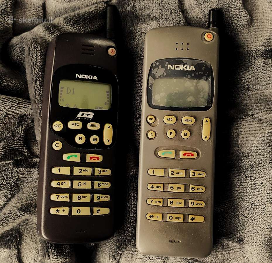 Veikianti vintažinių telefonų kolekcija – Nokia. - nuotraukos Nr. 30