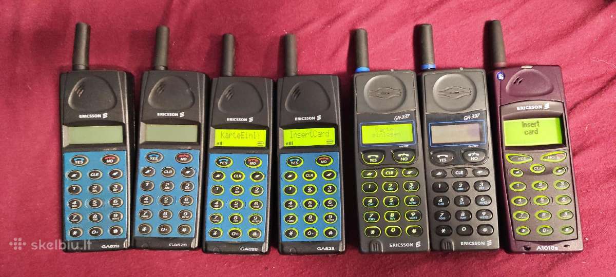 Veikianti vintažinių telefonų kolekcija – Nokia. - nuotraukos Nr. 31