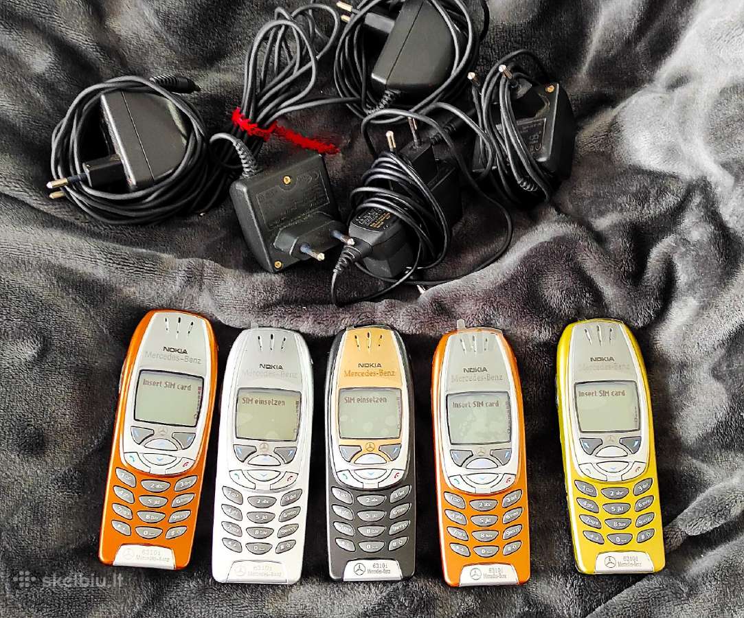 Veikianti vintažinių telefonų kolekcija – Nokia. - nuotraukos Nr. 10