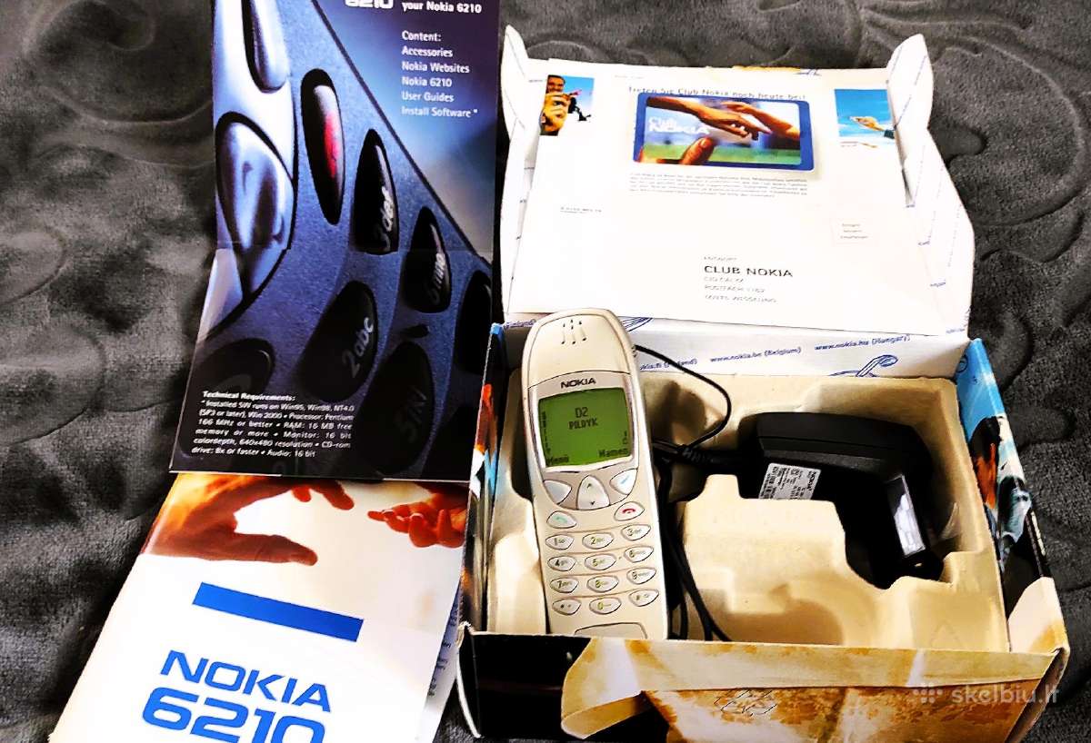 Veikianti vintažinių telefonų kolekcija – Nokia. - nuotraukos Nr. 34