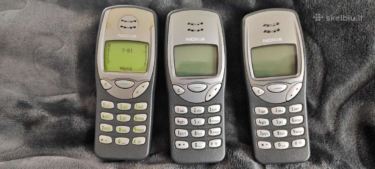 Veikianti vintažinių telefonų kolekcija – Nokia. - nuotraukos Nr. 37