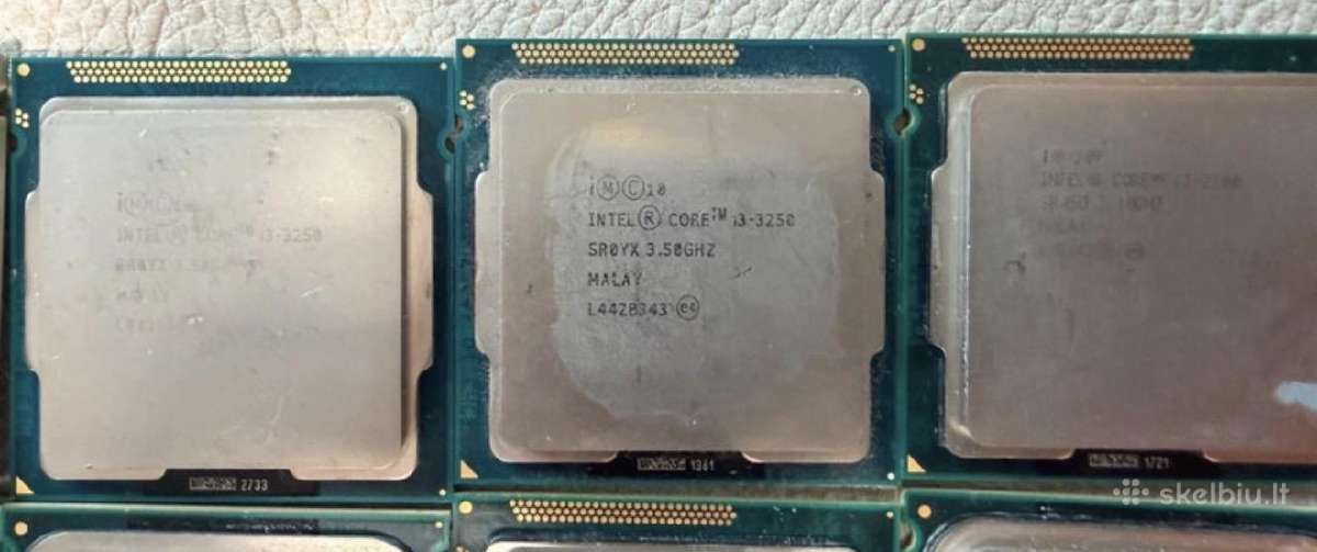 15 vnt. Intel procesorių rinkinys – Xeon, Core i3 - nuotraukos Nr. 2