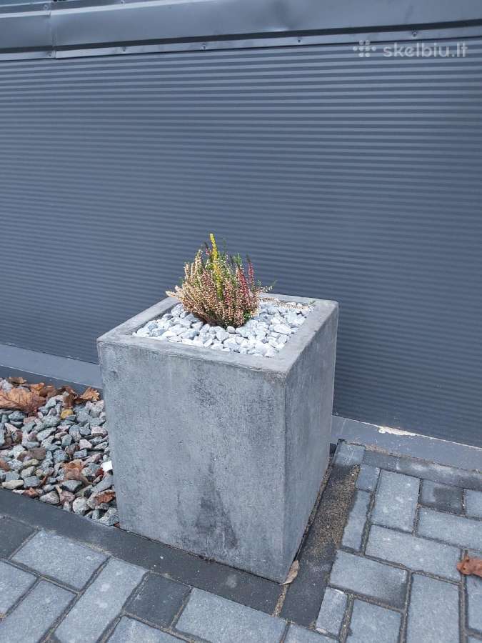 Betono gaminiai – šulinių žiedai, rentiniai ir kt.