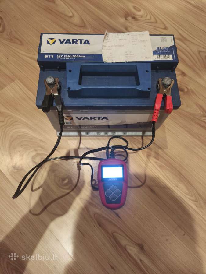 Varta 12v 74ah 680a akumuliatorius