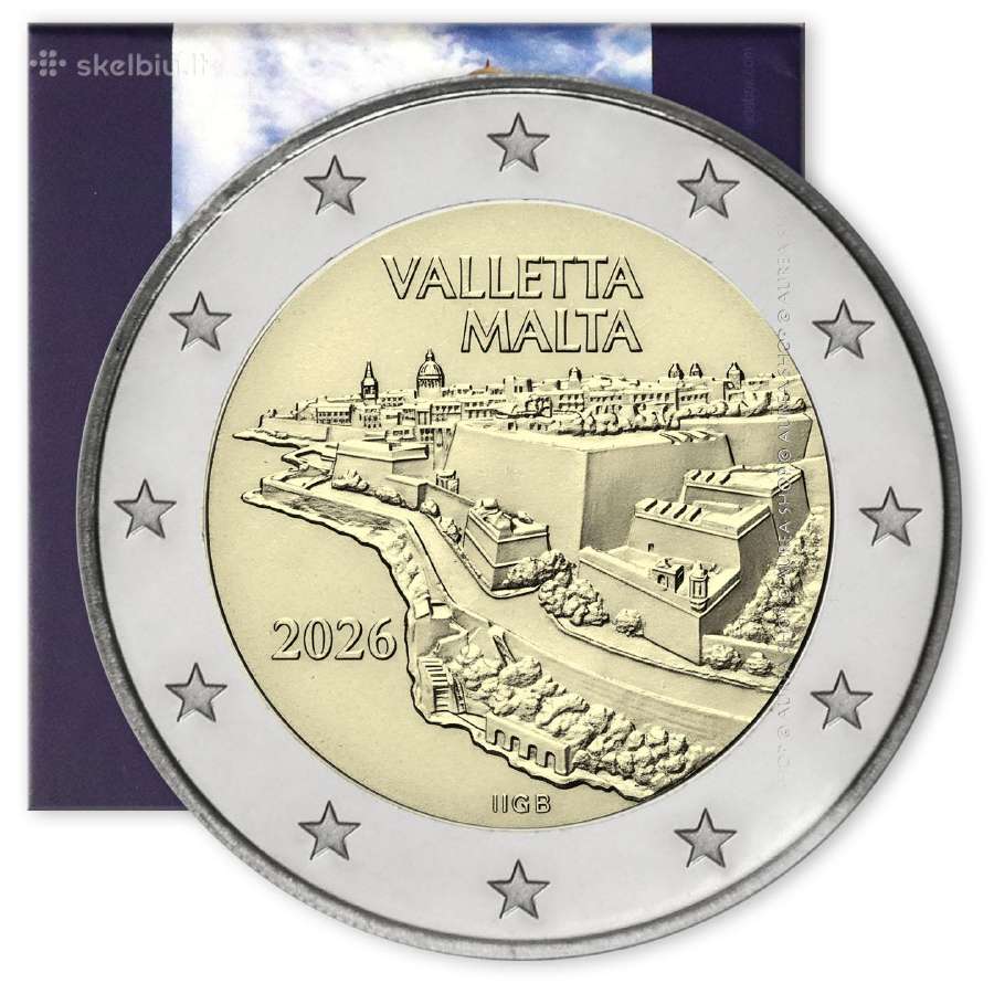 2026 Maltos 2€ monetos ir rinkiniai! - nuotraukos Nr. 17