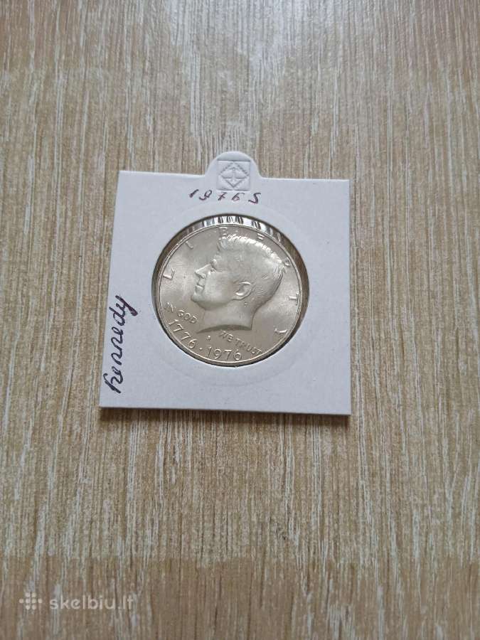 JAV Kennedy 1976 S sidabras