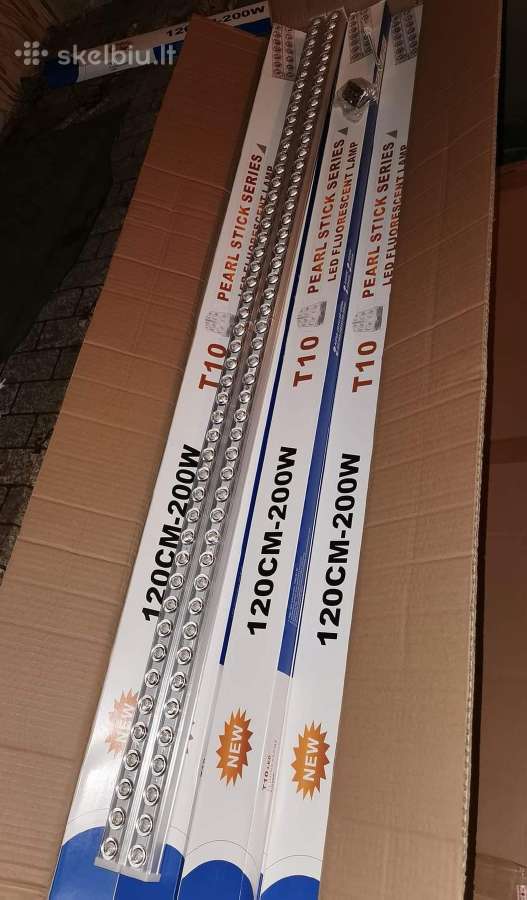 Lešines LED Lempos 120cm 200w įvairioms patalpoms! - nuotraukos Nr. 2