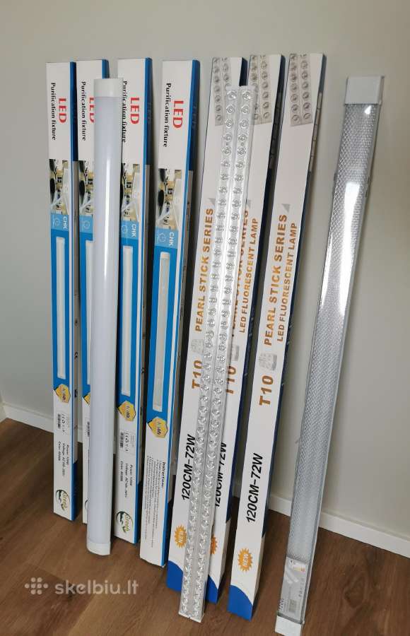 Lešines LED Lempos 120cm 200w įvairioms patalpoms! - nuotraukos Nr. 8