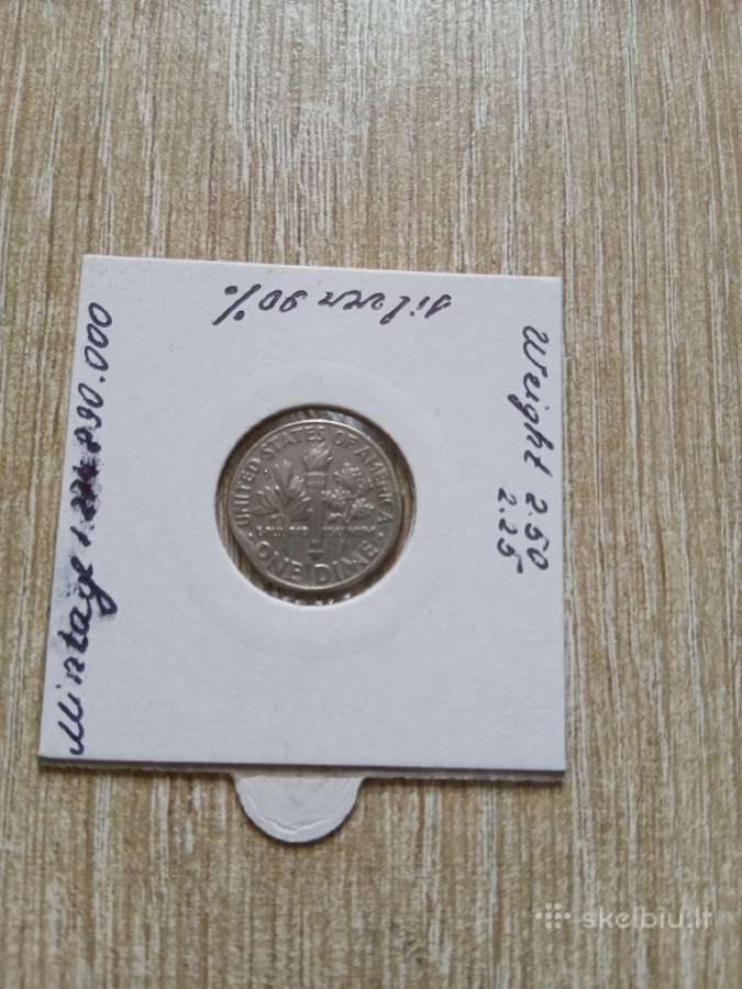 JAV Roosevelt Daimas 1995 D Defektas - nuotraukos Nr. 2