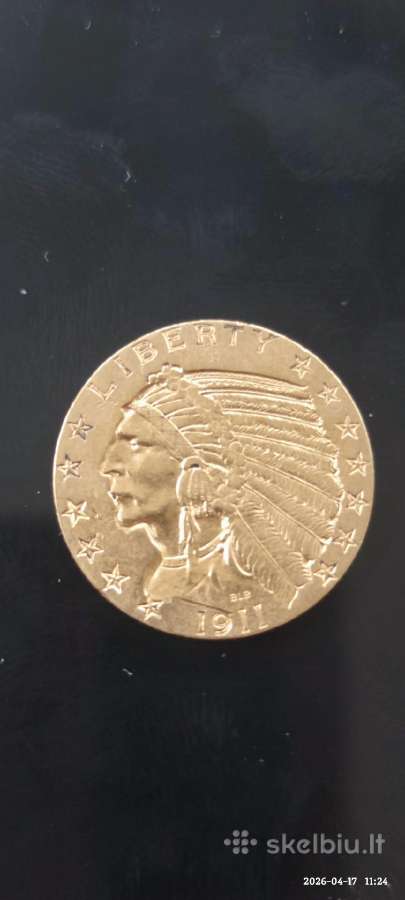 Amerikos 1911 5$, 1910 D - nuotraukos Nr. 3