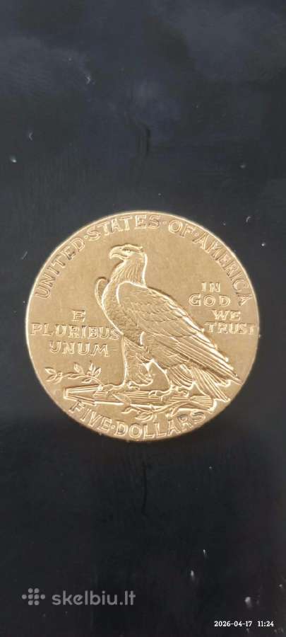 Amerikos 1911 5$, 1910 D - nuotraukos Nr. 4